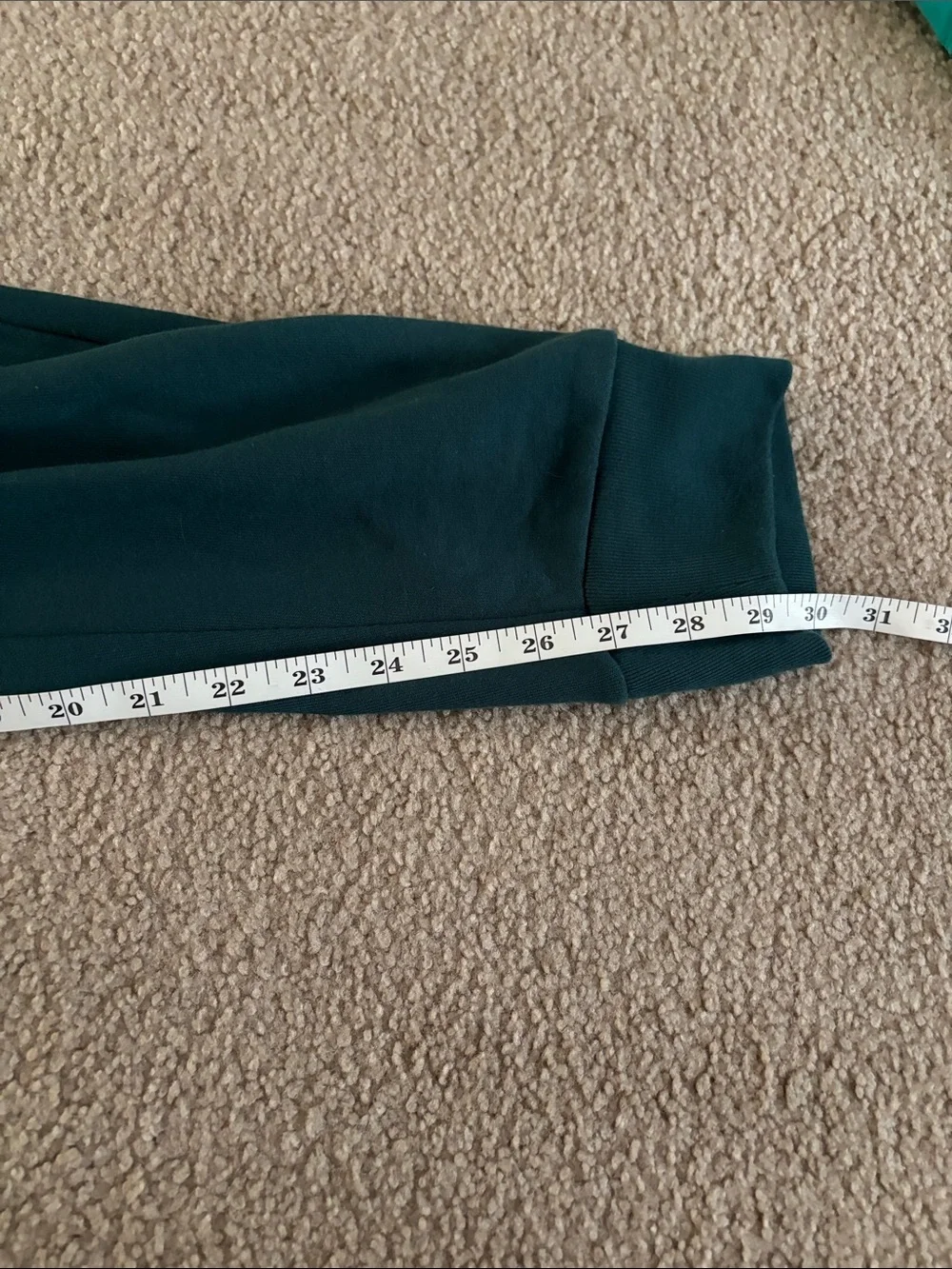 True Religion Teal Joggers with Navy and Gray Panels size small